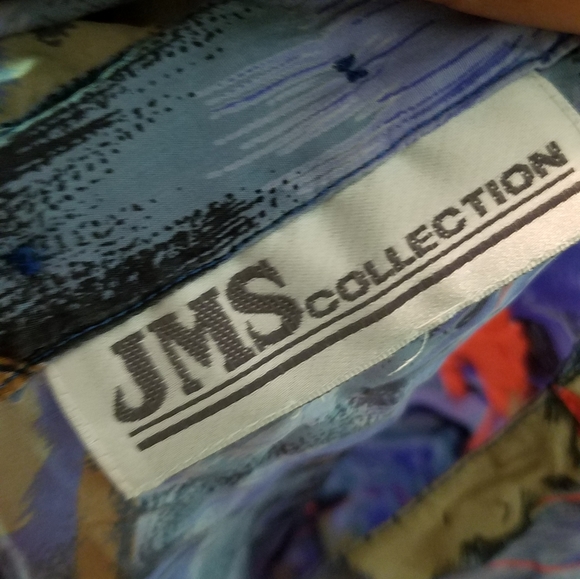 VTG JMS Collection silk blouse- small WN - Picture 5 of 7